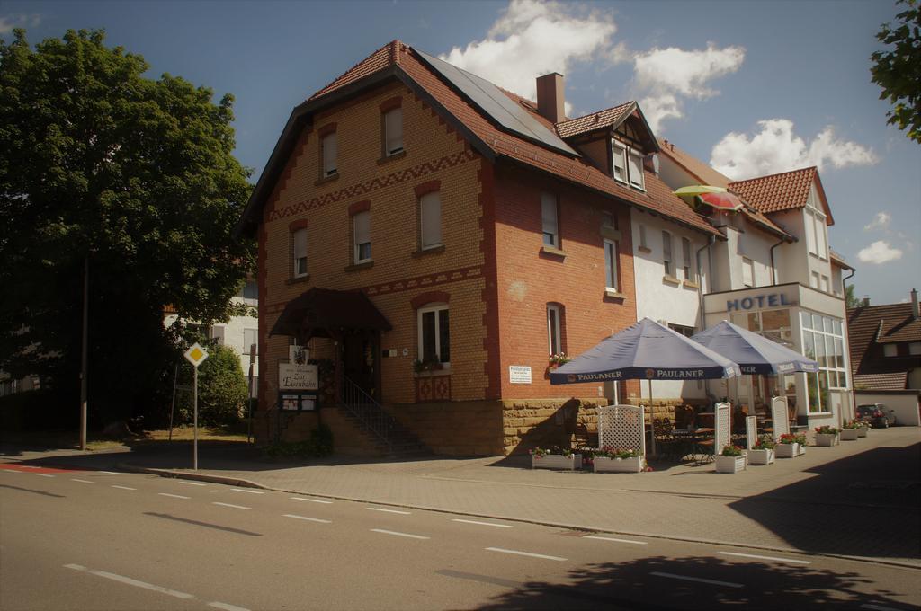 Hotel Zur Eisenbahn رنينغن المظهر الخارجي الصورة